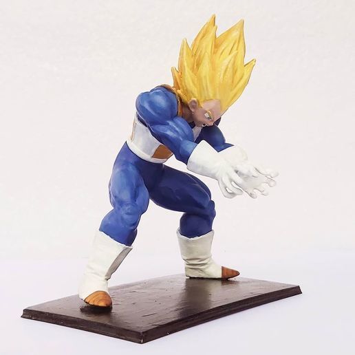 vegeta finale veloce arte 3D print model - Mito3D