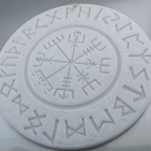 vegv Monsieur runes + Collier art rune viking vikings bouclier colliers vegisir elfe boucles d'oreilles bijou 3d print model - Mito3D