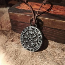 vegvisir necklace viking celtic pay 3d print model - Mito3D