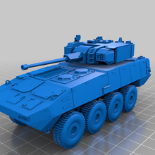 veicolo Drago piranha 8x8 gioco blindato corazzato militare modello fuori strada serbatoio todoterreno giocattolo camion veicoli 3d print model - Mito3D