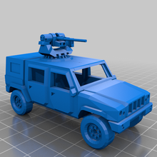 véhicule iveco lmv terrain Jeu 4x4 allroad jeep ligne militaire modèle todoterreno Véhicules 3d print model - Mito3D
