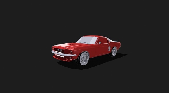 vehicles - 1967 shelby mustang gt 500 Art old car auto replika automobile vehicle foreign sedan station wagon sports 3d print model - Mito3D