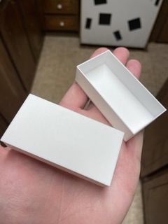 Schleier Box einfach drucken Lager versteckt fest passend Basic Fräulein 3d print model - Mito3D
