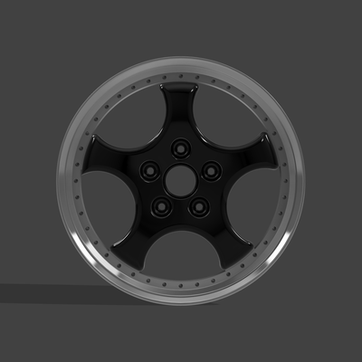 veloce 3 6 gioco pressofuso ruota hotwheels cerchio classico macchina 36 3d print model - Mito3D