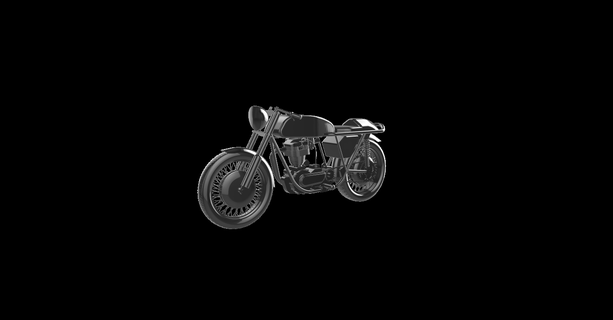velocette mestiço feito cápsulas especial moto motocicleta motor bicicleta le la motorrad 3d print model - Mito3D