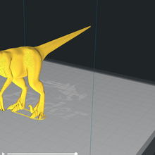 vélociraptor 3d print model - Mito3D