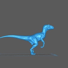 velociraptor velociraptor Jurassic Park dinosauro Jurassicworld 3d print model - Mito3D