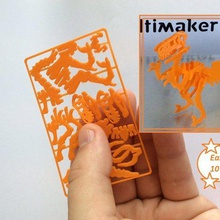 velociraptor cartão de visita jogo quebra-cabeças snapout blá Quebra-cabeça 3d 3d print model - Mito3D