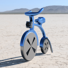 o velo a arte moto ciclo 3d print model - Mito3D