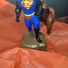 vemonized superman art venom venomized marvel dc spiderman 3d print model - Mito3D