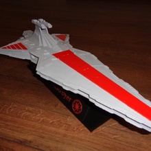 venator star destroyer jogo modelo brinquedo vasos sanguíneos navio starwars wars 3d print model - Mito3D