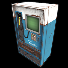 vending máquina ferrugem videogames 3d print model - Mito3D