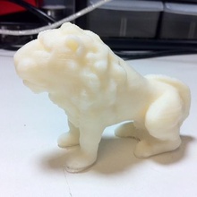 Venedik aslan çeşitli hayvan tarama my3dscanner Heykeli 3d print model - Mito3D