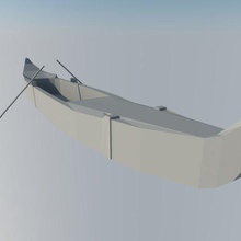 venice gondola architecture toy boat ship 3d print model - Mito3D