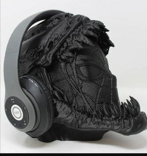 venom headphone stand Game support superhero holder headphones 3d print model - Mito3D
