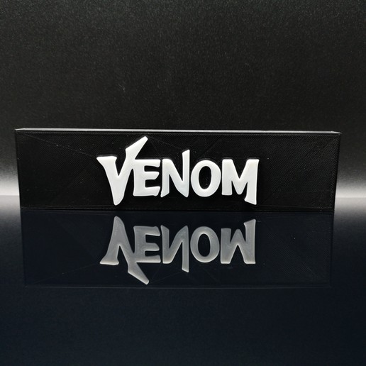 venom logosu çeşitli logo marvel 3D print model - Mito3D