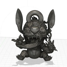 venomized stitch 3d print model - Mito3D