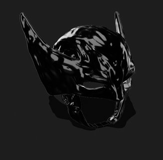 zehirlenmiş Wolverine kask 3d print model - Mito3D