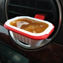 vent mounted nuggie sauce pack holdie mcdonalds burger king mcnuggets nuggies holder automotive car 3d print model - Mito3D