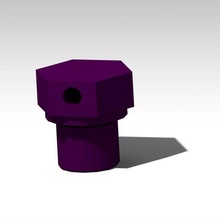 respiradero enchufe catia 3d print model - Mito3D