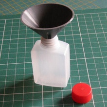 vented mini funnel small bottles 3d print model - Mito3D