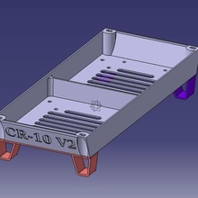ventilação boitier cr 10 crialidade ferramenta ender 3 3d impressora acessórios 3d print model - Mito3D
