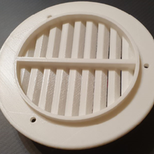 ventilation grille aération diffuseur 3d print model - Mito3D