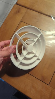 ventilation grille bouche 3d print model - Mito3D
