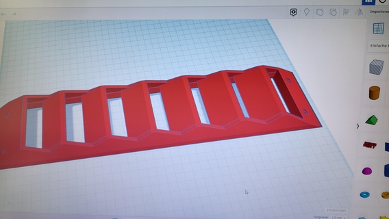 ventilation grille bateau Glastron support démarrage 3d print model - Mito3D