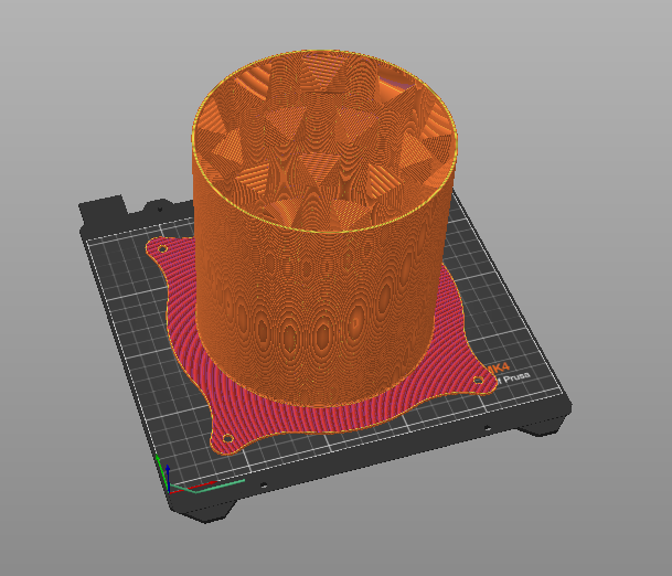 ventilação barulho redução 150mm 3D print model - Mito3D