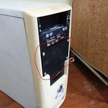 ventilação cocho 2 5' dirigir baías filtro caixa gadget 3d print model - Mito3D