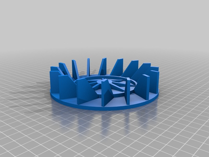 ventline fan replacement 32mm shaft airstream 3d printing 3d print model - Mito3D