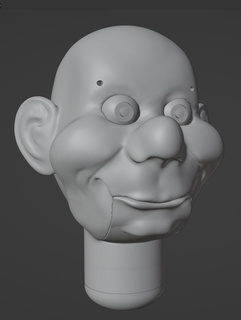 ventriloquist dummy- traditional ventriloquism dummy puppet doll mcelroy 3d print model - Mito3D