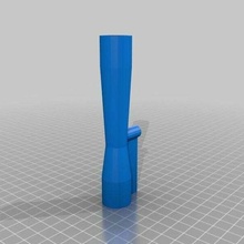 Venturi enjektör ileri akvaryumcu akvaryum deniz protein kepçe Kayalık tuzlu su mühendislik 3d print model - Mito3D