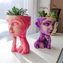 Venüs Afrodit saksı tencere bitkiler sulu meyveler kaktüs ender dekor heykel Sanat figürinler doğurganlık Aşk boru cox Felipe morillalar kendin yap parantez kolay Yazdır 3d print model - Mito3D