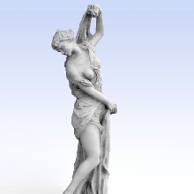 Vênus callipyge louvre Paris 3d print model - Mito3D