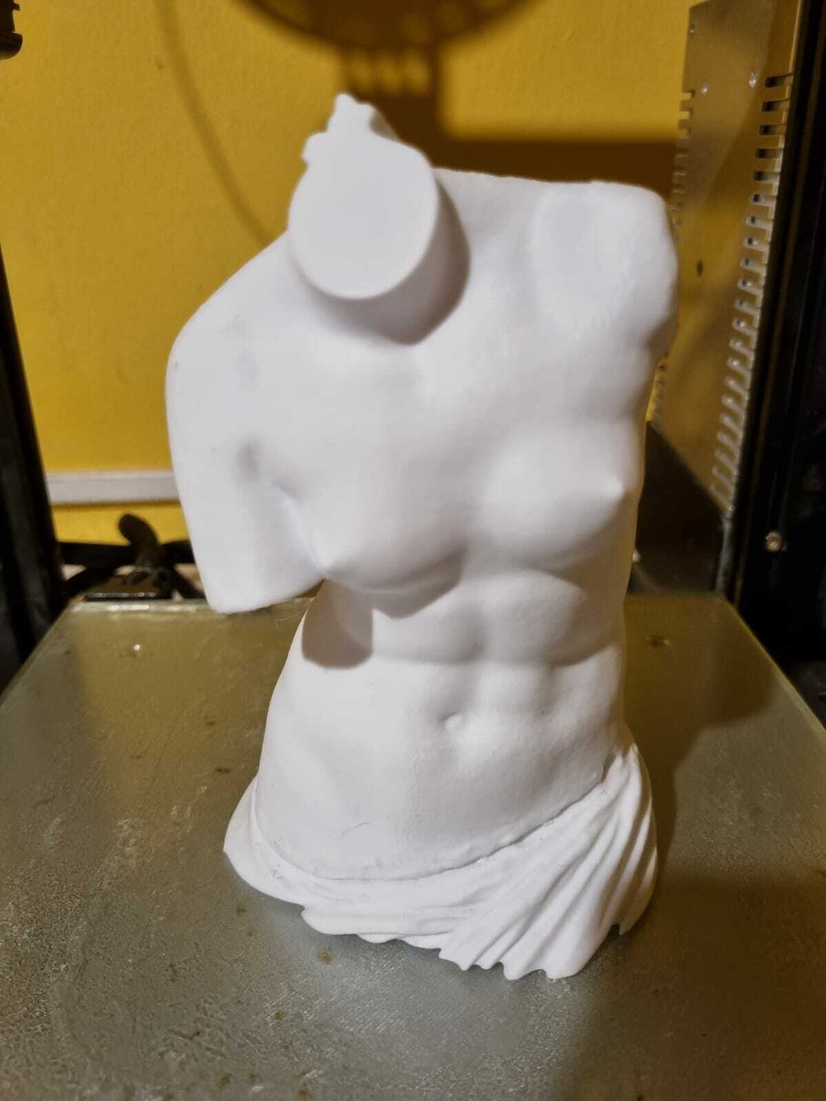 Venüs Milo gövde mimari heykel Yunan süs 3D print model - Mito3D