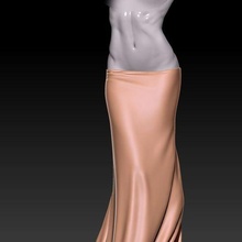 venus dress statue 3d print model - Mito3D