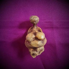 venus gargarino ancient paleolithic female figurine art breasts russia siberia artifact archaeology 3d print model - Mito3D