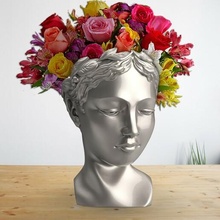 Venüs baş ekici Aşk çiçek botanik moda doğa Kadın Sanat gül buket çalı krizantem hercai menekşe cennet ev dekor 3d print model - Mito3D