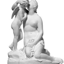 Venüs öpüşme cupid sanat 3d print model - Mito3D