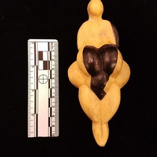 venus lespugue reconstructed paleolithic female figurine art breasts buttocks artifact archaeology ancient 3d print model - Mito3D