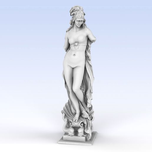 venus statue vienna 3D print model - Mito3D