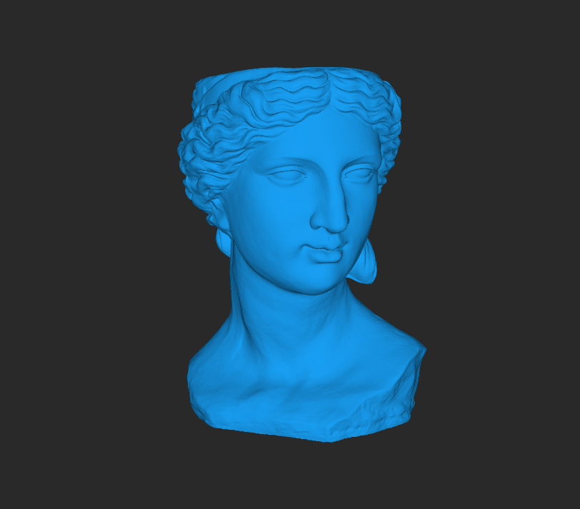 vênus vase scanned by revopoint pop 3 3d scanner 3dscanning modelo vase3d 3D print model - Mito3D