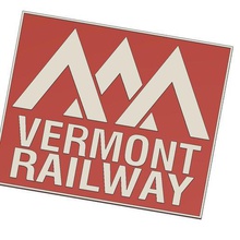 vermont railway logo art decoration railroad moder 3d print model - Mito3D