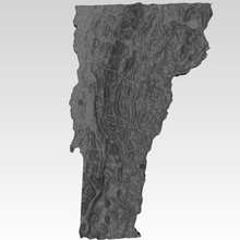 vermont terrain various learning 3d print model - Mito3D