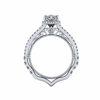 verragio diamond wedding ring r4 jewelry products gold silver 3dmodel 3dprinting rhinoceros zbrush 3d print model - Mito3D