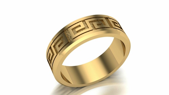 versace Band Schmuck Juwelen Ringe Ring Goldringe Silberringe Anhänger Ohrringe Ohrring Weißes Gold ayyaz166 Kreuzring HipHop Schlange Schädel 3d print model - Mito3D