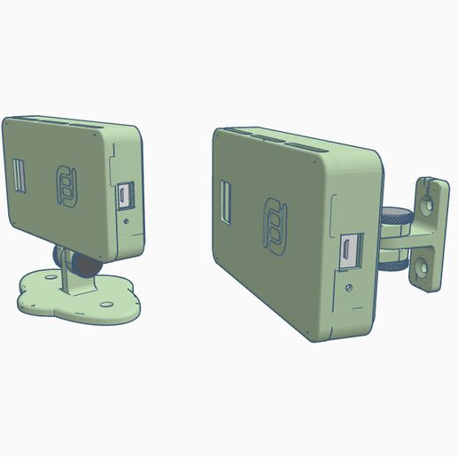 versatile case samsung s2 ip rtsp cam surveillance synology 3D print model - Mito3D