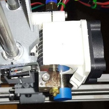 version 2 chaud ventilateur envelopper e3d v5 refroidissement canal 40 mm Kossel smartrapcore alu 3d_printer_parts 3d print model - Mito3D